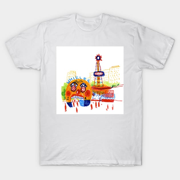 Fairground T-Shirt by MARKDONNELLYILLUSTRATION